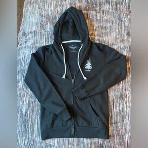Woods Coffee zip-up hoodie